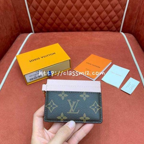 루이비통 25 한정판 charms M82739 카드 지갑 E462