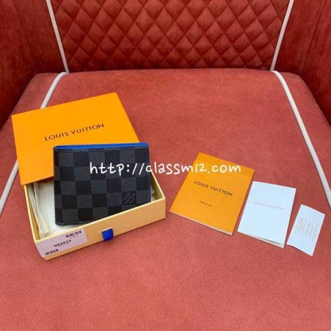 루이비통 25 한정판 slender N64033 반지갑 E466
