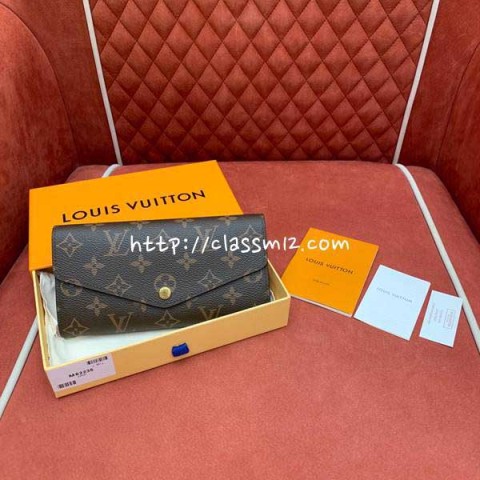 루이비통 25 한정판 Sarah M62235 장지갑 E471