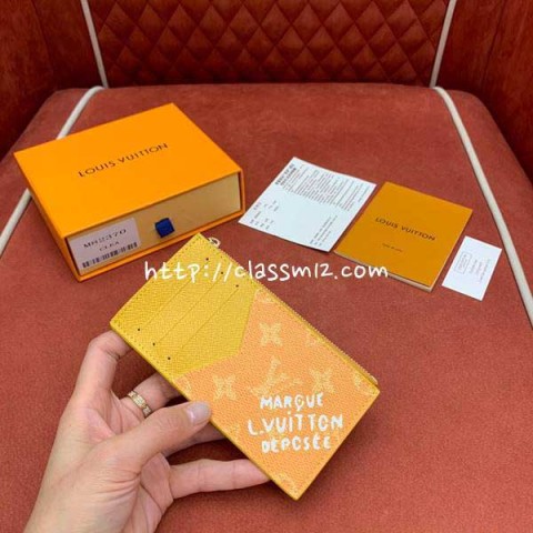 루이비통 25 한정판 coin M12660 카드 지갑 E473