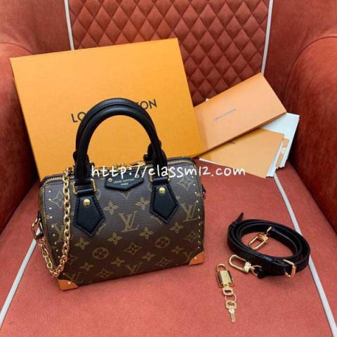 루이비통 25 한정판 20speedy trunk M13146 크로스백 가방 C3912