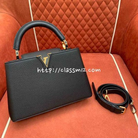 루이비통 25 한정판 BB capucines M24728 크로스백 가방 C3921