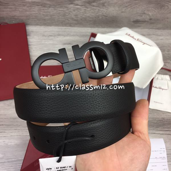 페라가모 25 한정판 3.5cm 벨트 F857