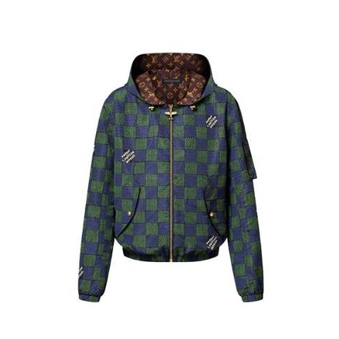 루이비통 25 한정판 다미에 테크니컬 리버서블 자켓 A10717