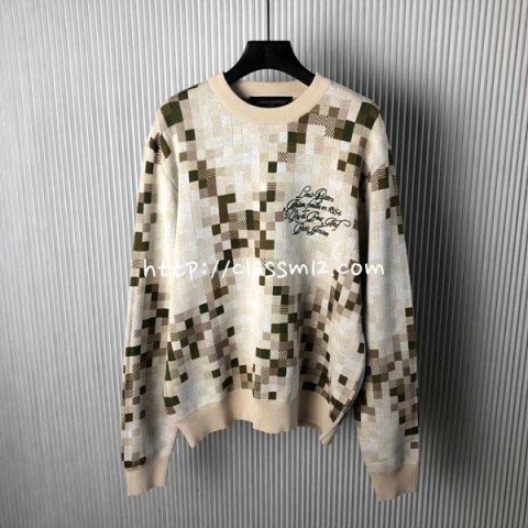 루이비통 25 한정판 남여공용 긴팔 니트 A10758