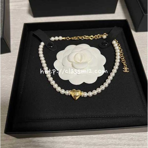 샤넬 25 한정판 목걸이 D2574