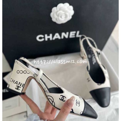 샤넬 25 한정판 여성 하이힐 B4139