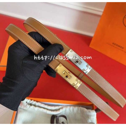 에르메스 25 한정판 1.8cm 벨트 F886