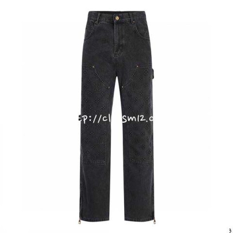 루이비통 25 한정판 남여공용 청바지 긴바지 A10892