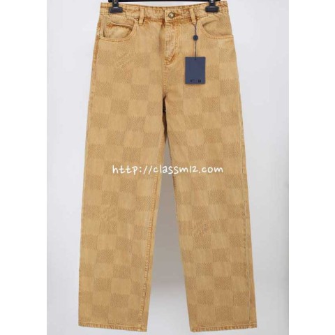 루이비통 25 한정판 청바지 긴바지 A10919