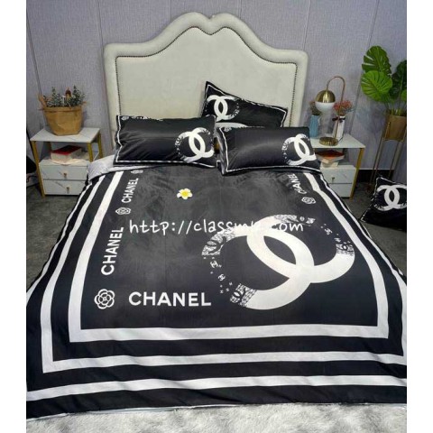 샤넬 25 한정판 침구류 커버 세트 I276