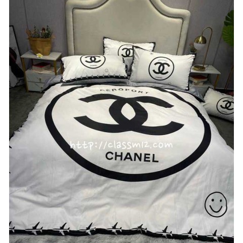 샤넬 25 한정판 침구류 커버 세트 I282