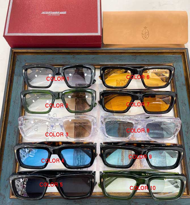 Jacques Marie Mag 25 한정판 10색 선글라스 G838