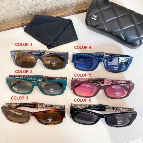 샤넬 25 한정판 6색 선글라스 G844