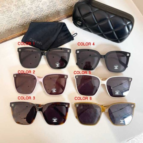 샤넬 25 한정판 6색 선글라스 G851