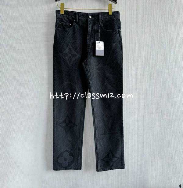 루이비통 25 한정판 청바지 긴바지 A11018