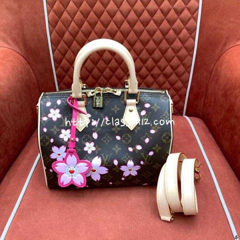 루이비통 25 한정판 speedy25 M14174 크로스백 가방 C3951