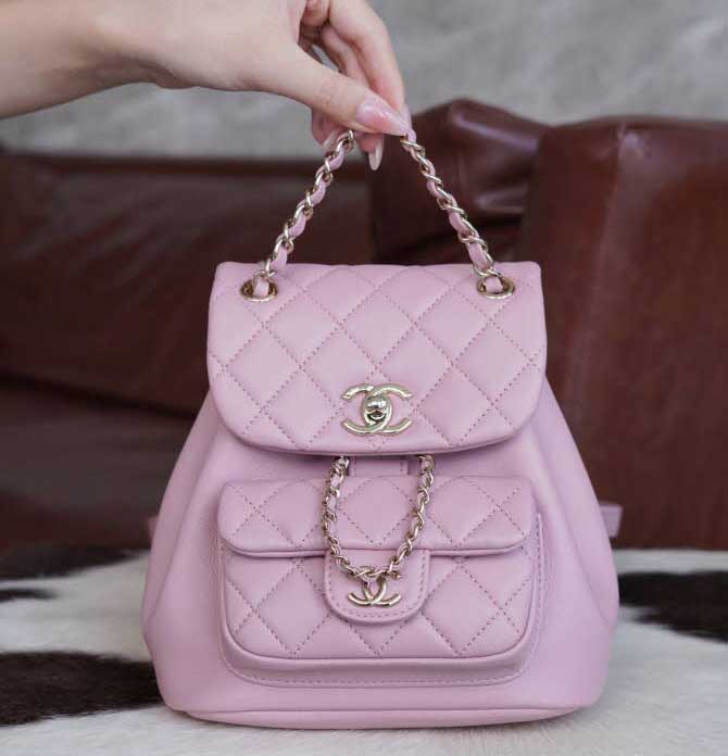 샤넬 25 한정판 18*18cm 백팩 C3996
