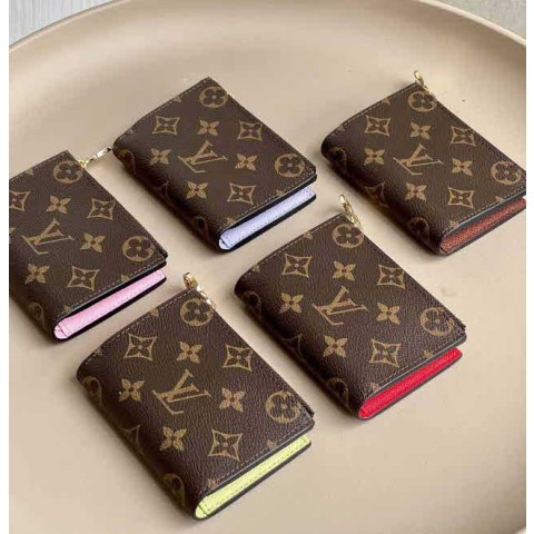 루이비통 25 한정판 5색 11cm 반지갑 E537