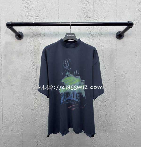 발렌시아가 25 한정판 반팔 티셔츠 A11197