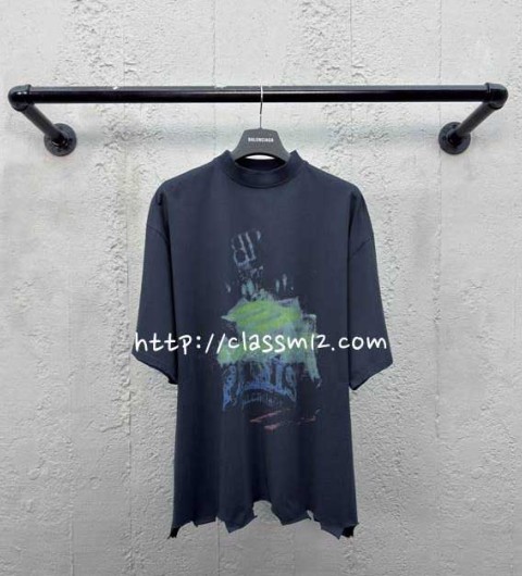 발렌시아가 25 한정판 반팔 티셔츠 A11197