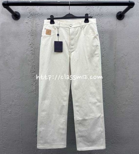 루이비통 25 한정판 청바지 긴바지 A11216
