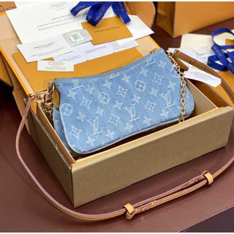 루이비통 25 한정판 24cm 크로스백 가방 C4365