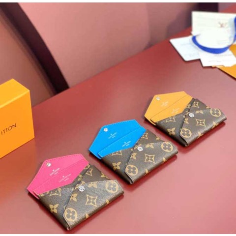 루이비통 25 한정판 3색 11cm 카드 지갑 세트 E611