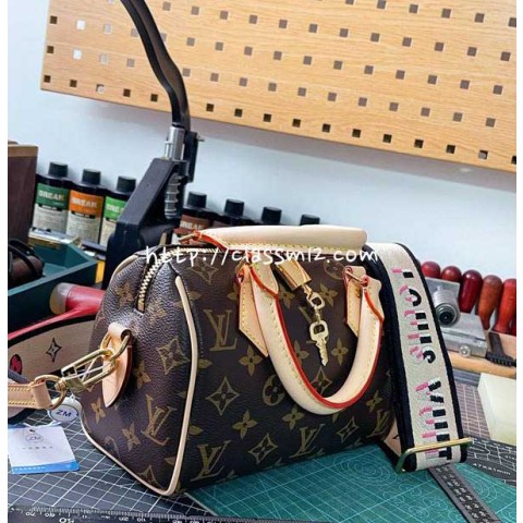 루이비통 25 한정판 M46234 SPEEDY 20 크로스백 가방 C4545