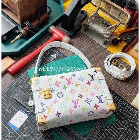 루이비통 25 한정판 M14046 Side Trunk 크로스백 가방 C4547