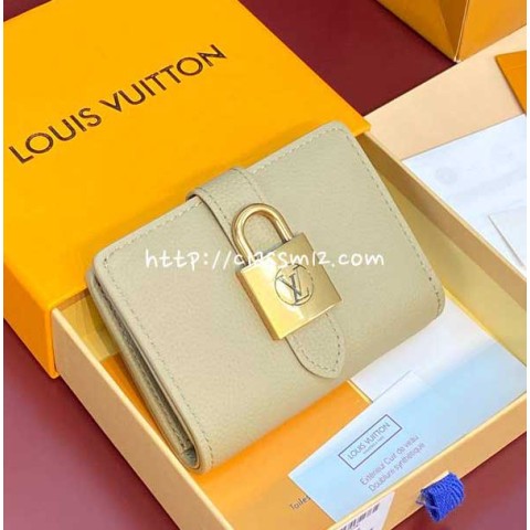 루이비통 25 한정판 M12408 Portfoille Locky 반지갑 E614