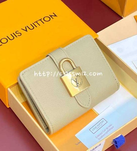 루이비통 25 한정판 M12408 Portfoille Locky 반지갑 E614