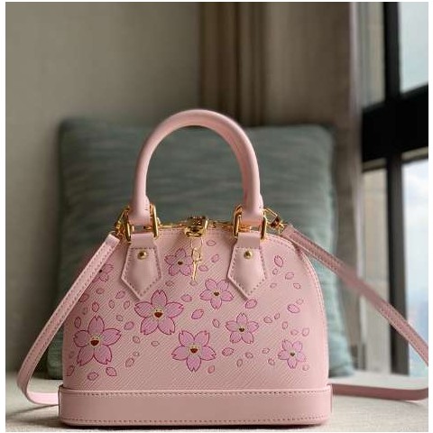 루이비통 x 무라카미 타카시 25 한정판 알마 BB 에피 핸드백 M13104 C4645