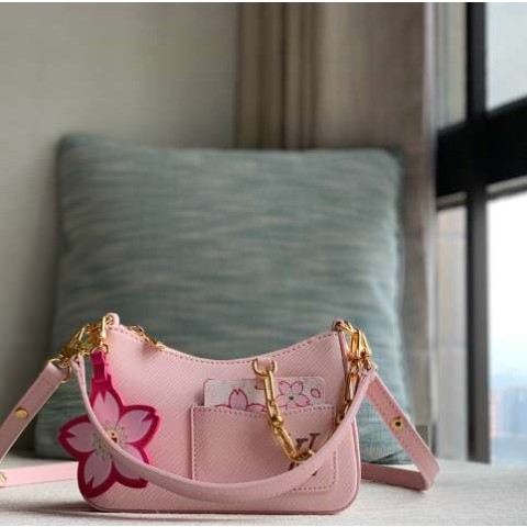 루이비통 x 무라카미 타카시 25 한정판 마렐리니 핸드백 M13101 C4646