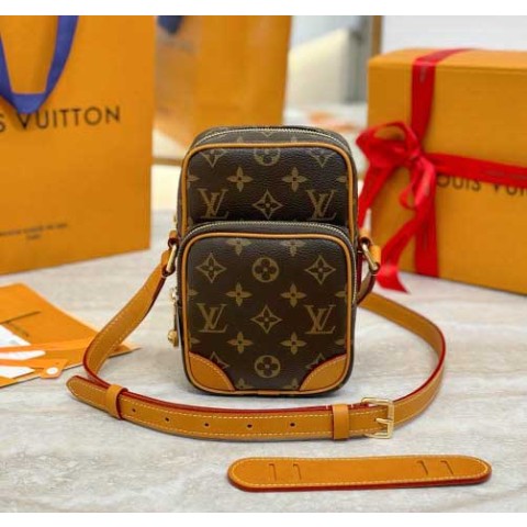 루이비통 25 한정판 20*13cm 크로스백 가방 C4688