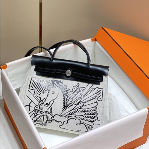 에르메스 25 한정판 31cm 크로스백 가방 C4777