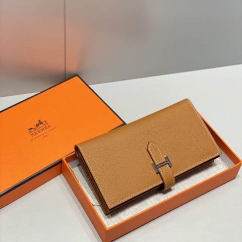 에르메스 25 한정판 17cm 장지갑 E655