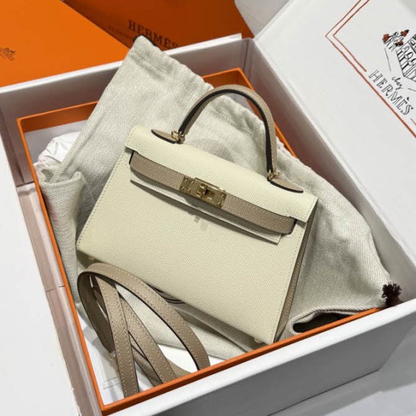 에르메스 25 한정판 Kelly mini 19cm 크로스백 가방 C4811