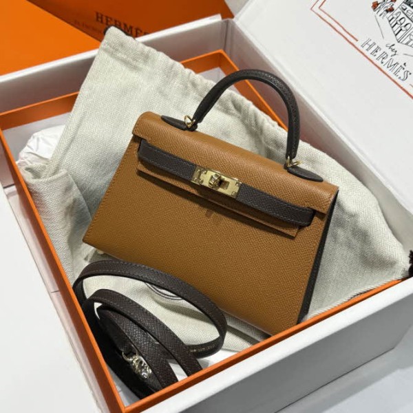 에르메스 25 한정판 Kelly mini 19cm 크로스백 가방 C4813