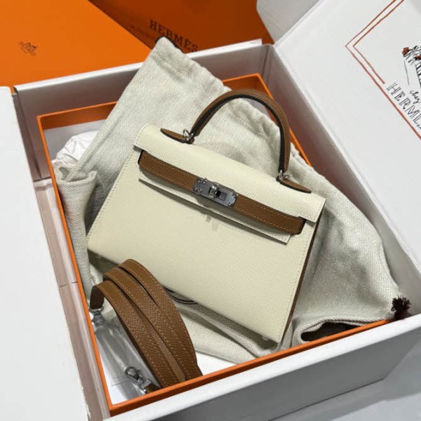 에르메스 25 한정판 Kelly mini 19cm 크로스백 가방 C4815