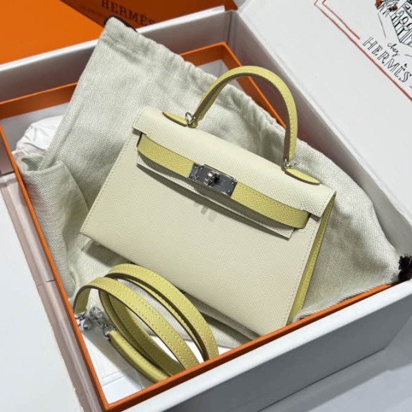 에르메스 25 한정판 Kelly mini 19cm 크로스백 가방 C4817