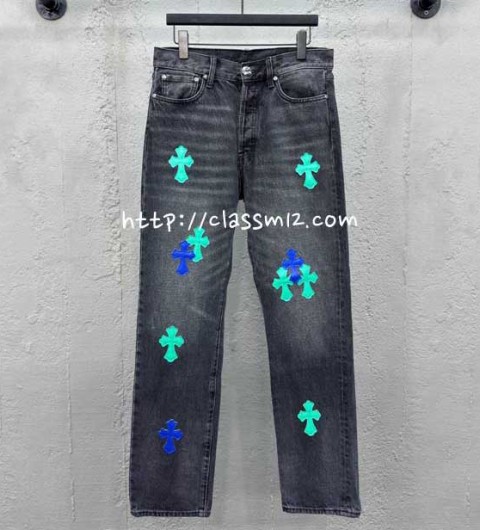 크롬하츠 25 한정판 남여공용 청바지 긴바지 A10873