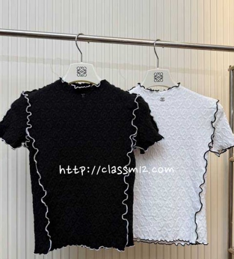 샤넬 25 한정판 반팔 티셔츠 A11427