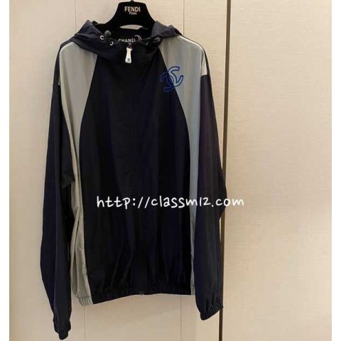 샤넬 25 한정판 긴팔 후드 자켓 A11442
