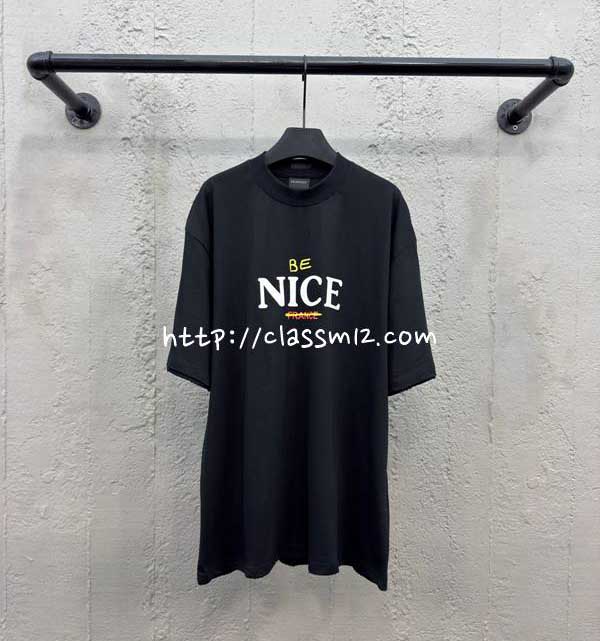발렌시아가 25 한정판 반팔 티셔츠 A11467