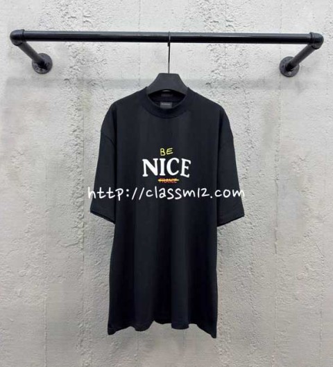발렌시아가 25 한정판 반팔 티셔츠 A11467