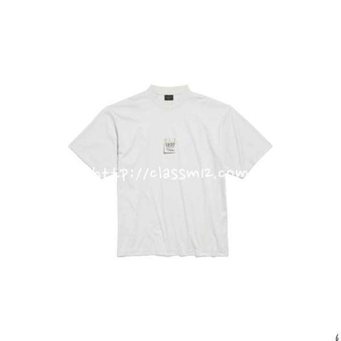 발렌시아가 25 한정판 반팔 티셔츠 A11477