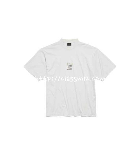 발렌시아가 25 한정판 반팔 티셔츠 A11477
