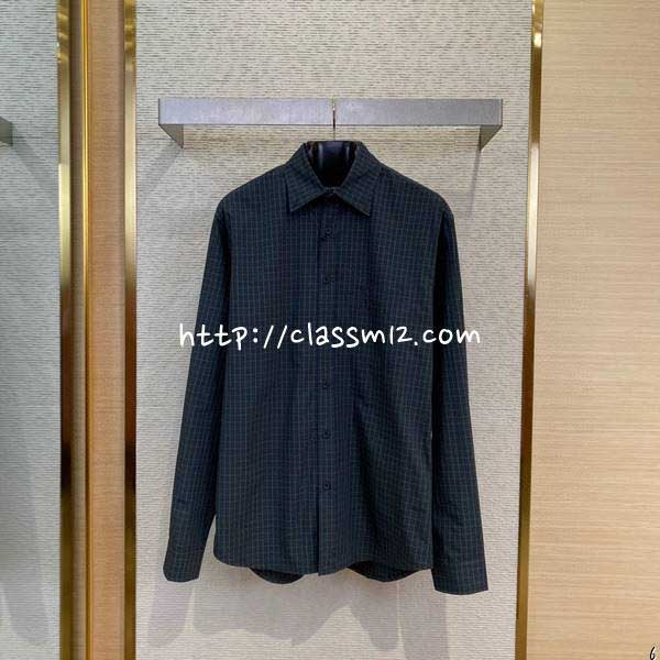 발렌시아가 25 한정판 긴팔 셔츠 A11485