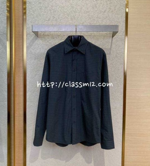 발렌시아가 25 한정판 긴팔 셔츠 A11485